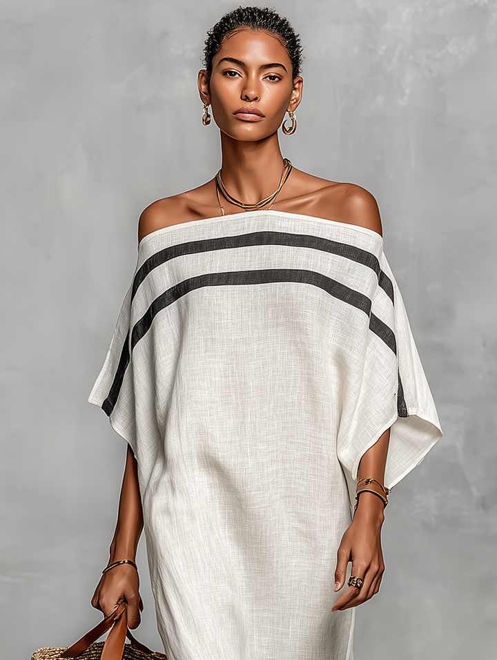 Lunara | Abito Maxi Minimalista