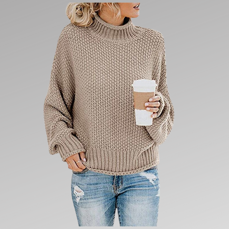 LUCINDA™|MAGLIONE COLLO ALTO