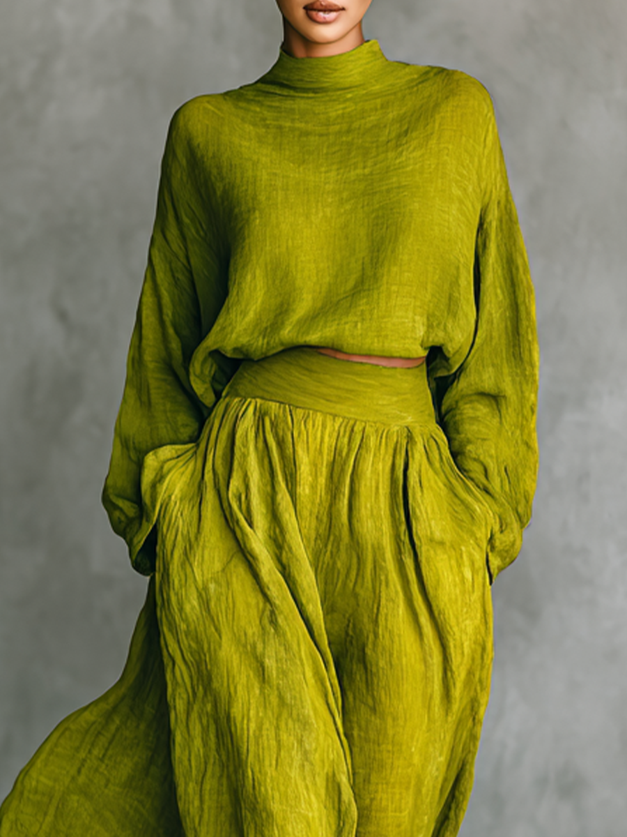 Mariela | Completo da donna verde