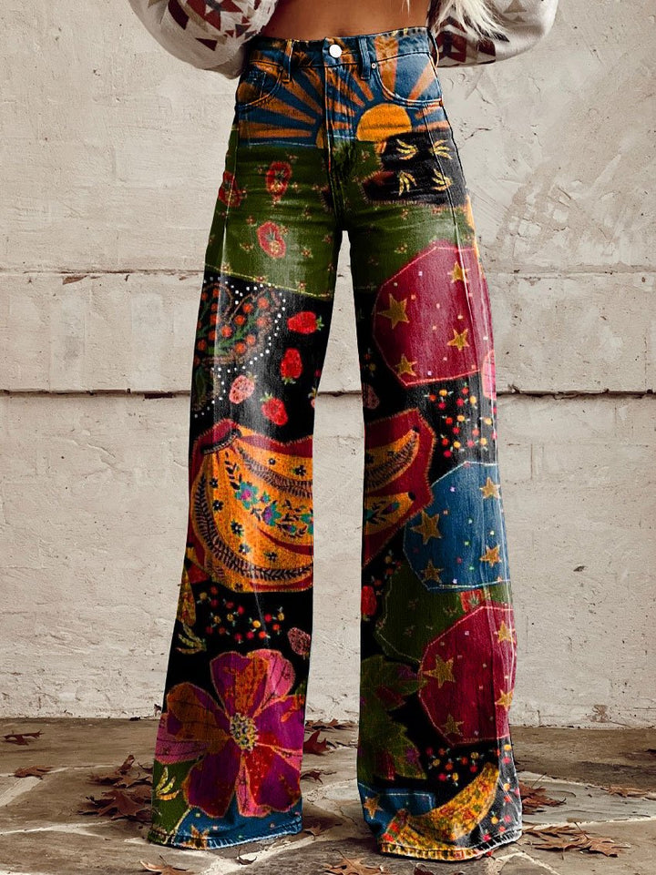 Luisa | Pantaloni Boho Vintage