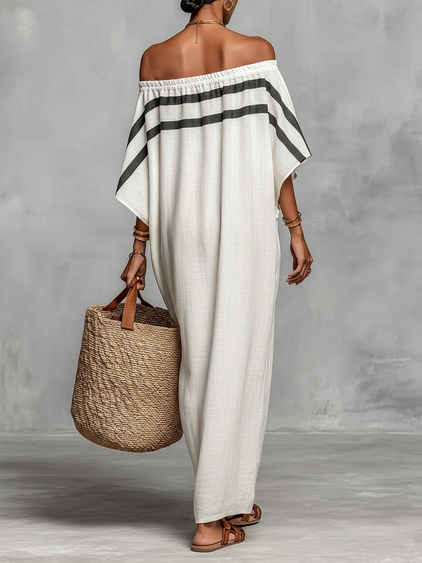 Lunara | Abito Maxi Minimalista