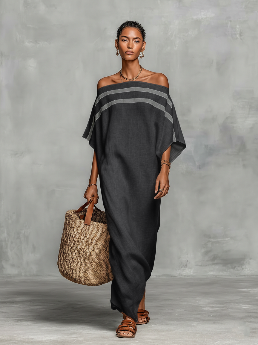 Lunara | Abito Maxi Minimalista