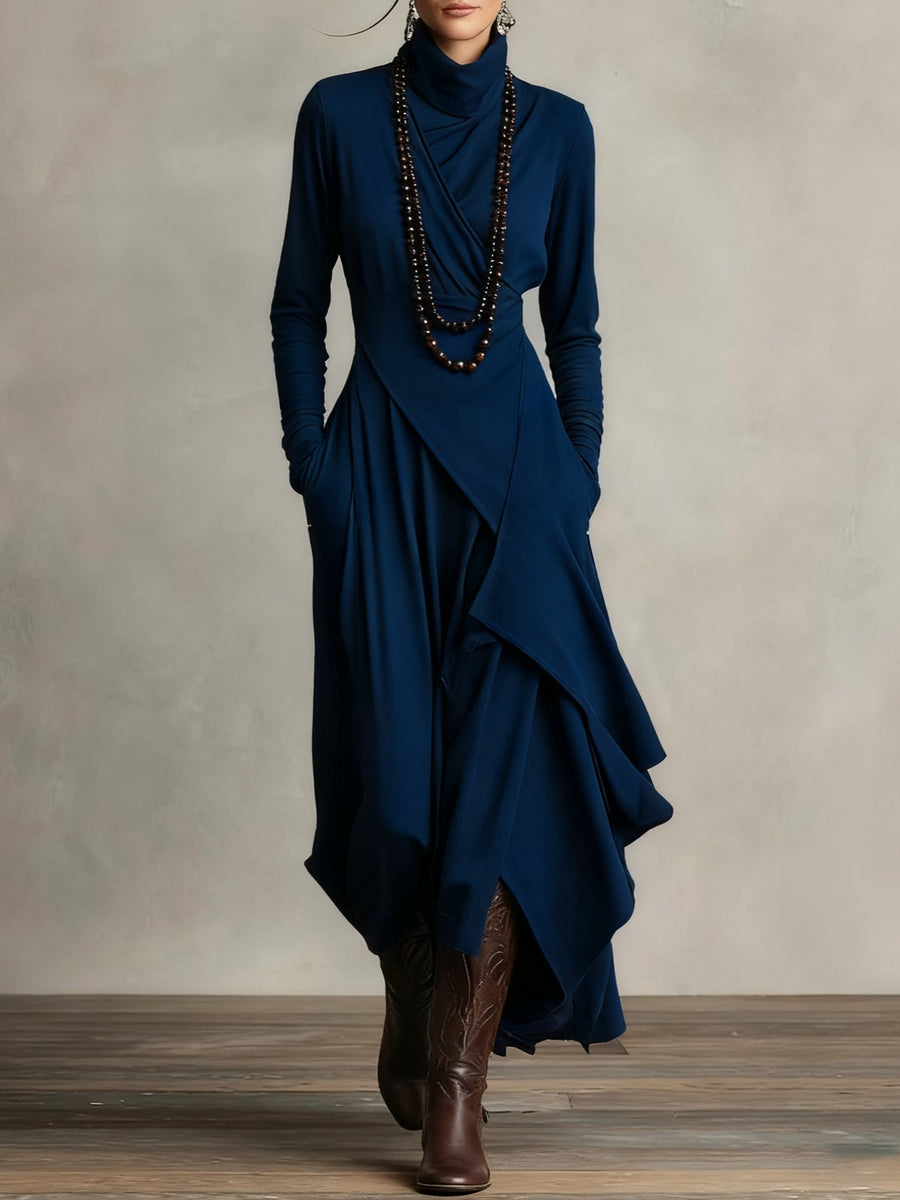 Patrizia | Abito Maxi Tunica Asimmetrico