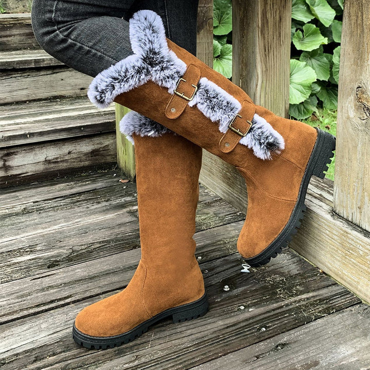 SIENNA™|STIVALI INVERNALI IN CAMOSCIO