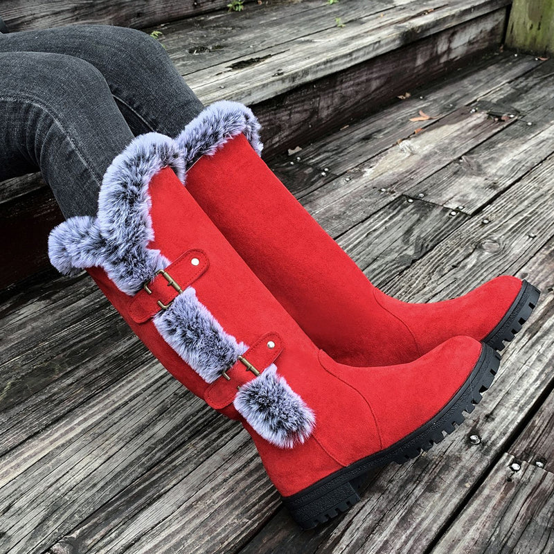 SIENNA™|STIVALI INVERNALI IN CAMOSCIO