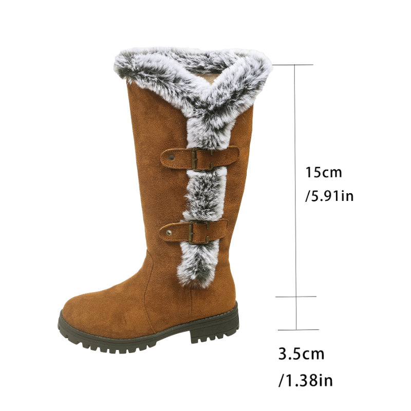 SIENNA™|STIVALI INVERNALI IN CAMOSCIO
