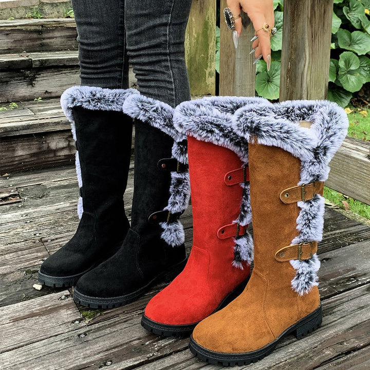SIENNA™|STIVALI INVERNALI IN CAMOSCIO