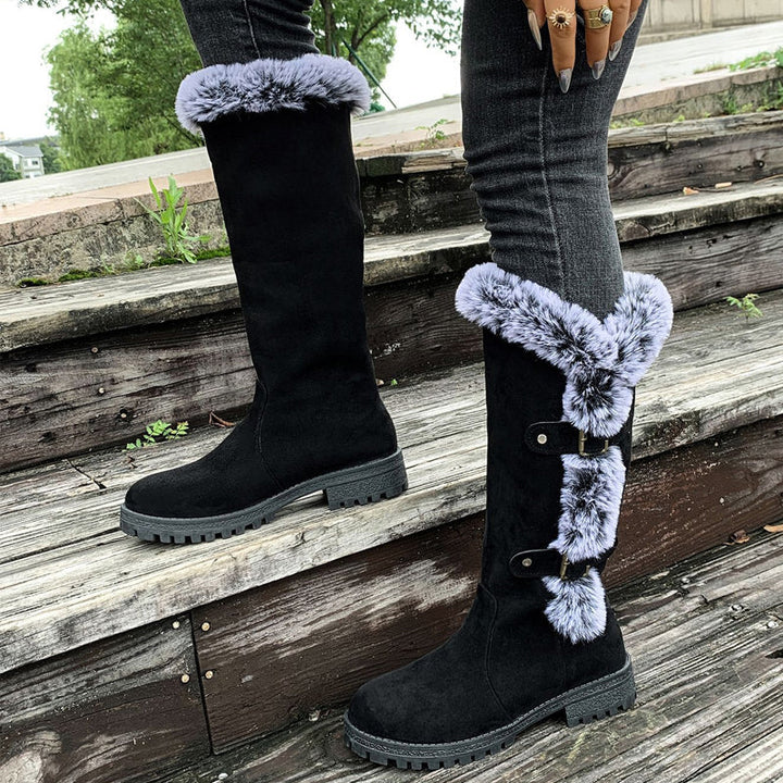 SIENNA™|STIVALI INVERNALI IN CAMOSCIO