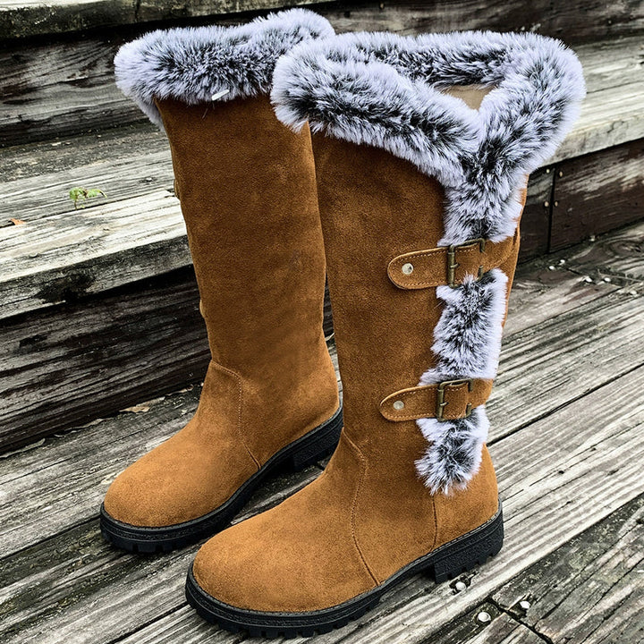 SIENNA™|STIVALI INVERNALI IN CAMOSCIO