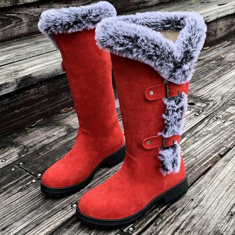 SIENNA™|STIVALI INVERNALI IN CAMOSCIO